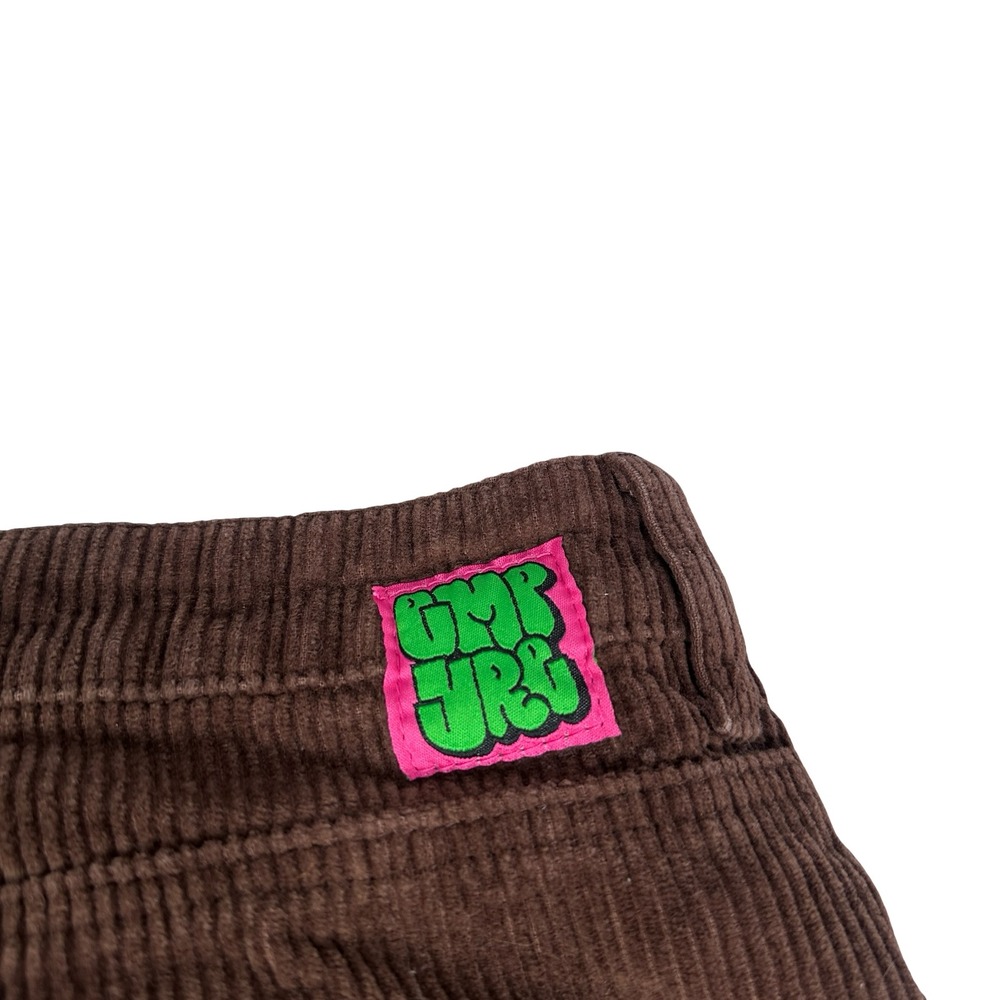 Empyre Tori Brown Corduroy Wide Leg Skate Pants Womens Size 9 High Rise Baggy - Picture 5 of 11